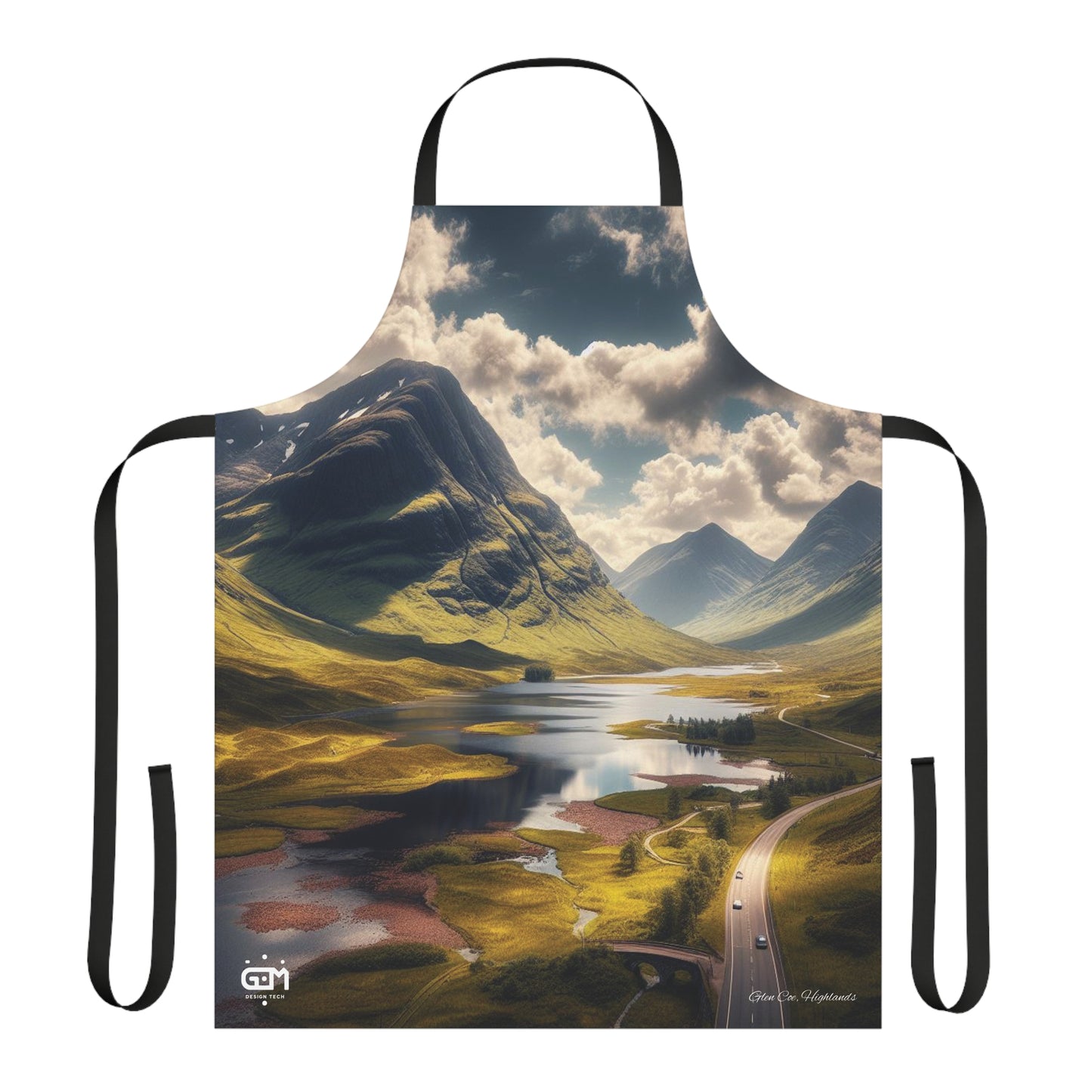 Glen Coe - Highlands Apron, Scottish Cooking Apparel, Chef Accessory