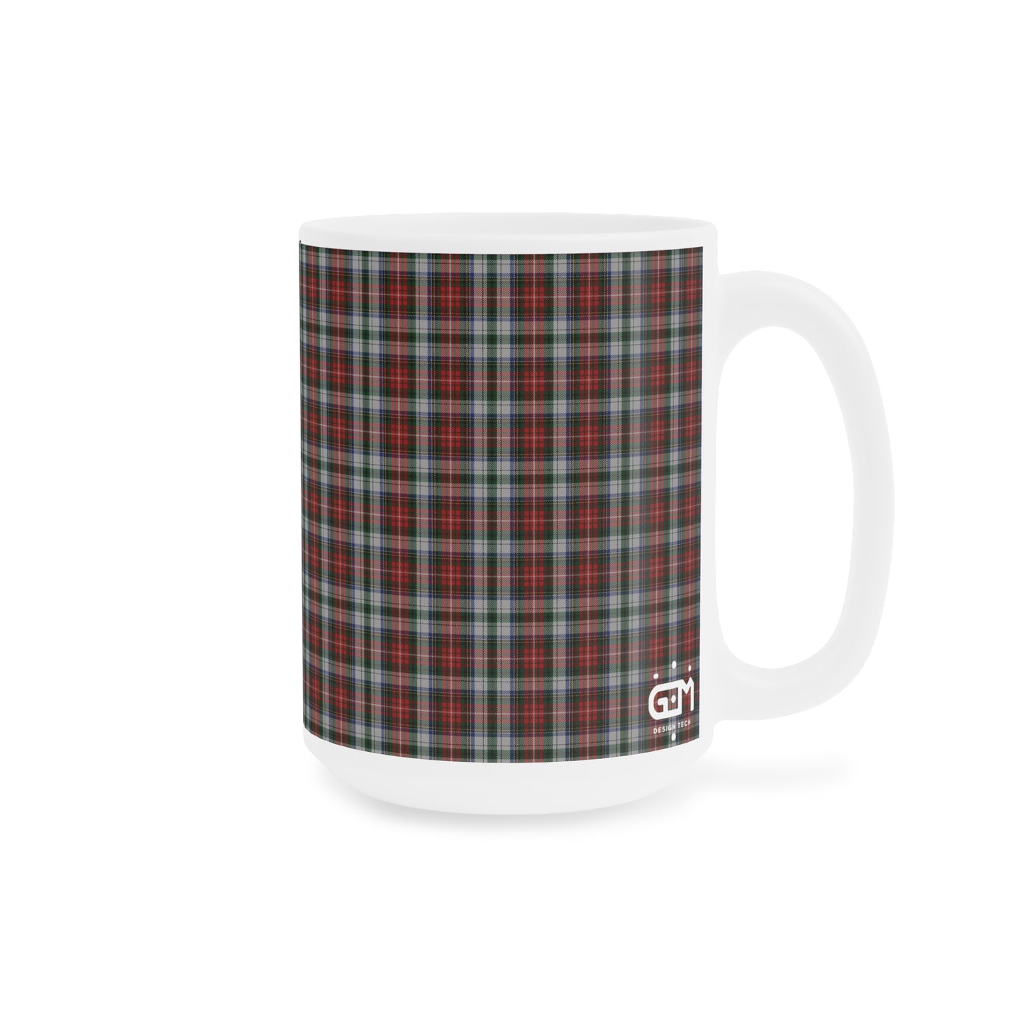 Tartan Mug - Stewart Tartan, Scottish, Various Sizes