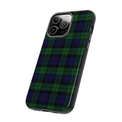 Scottish Tartan Phone Case - Black Watch, Various