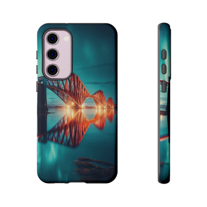 Forth Rail Bridge Art Phone Case, Scotland, Various