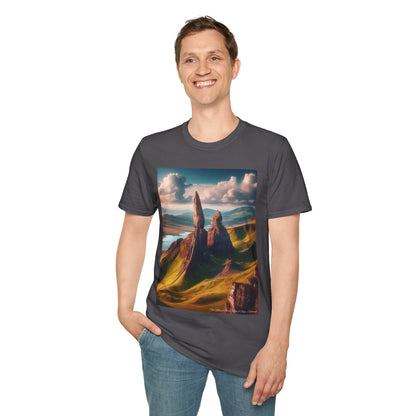 Isle of Skye Summer Softstyle Unisex T-Shirt, Scotland Tee