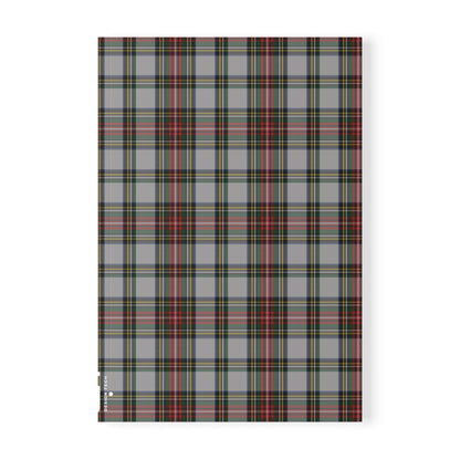 Scottish Tartan Softcover A5 Notebook - Stewart Dress