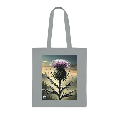 Scottish Nature Coloured Cotton Tote Bag