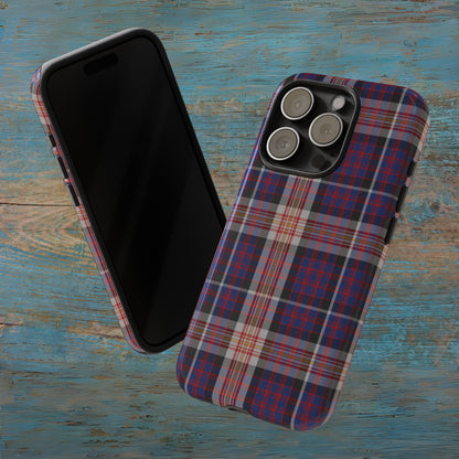 Coque de téléphone à motif tartan écossais - Carnegie, divers