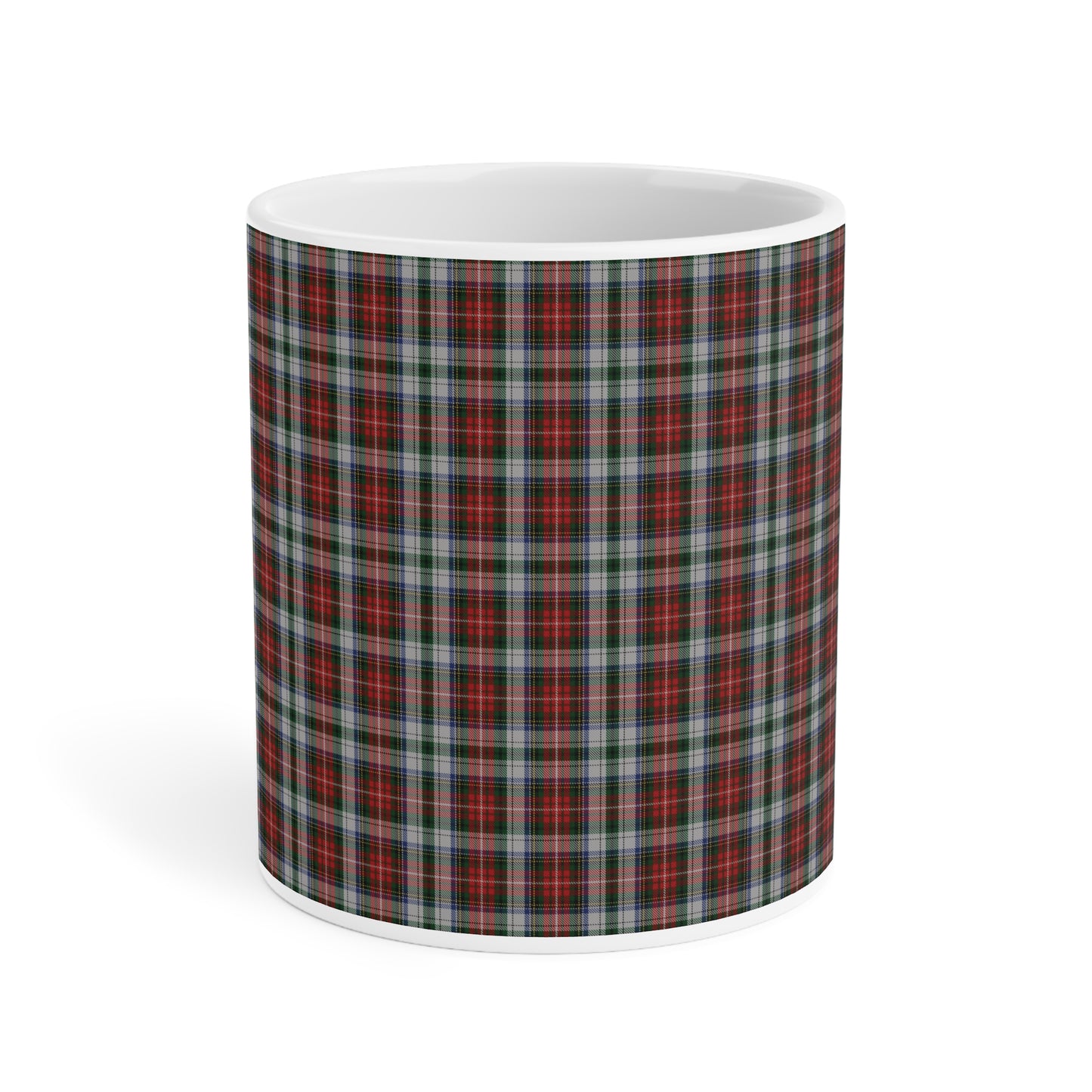 Tartan Mug - Stewart Tartan, Scottish, Various Sizes