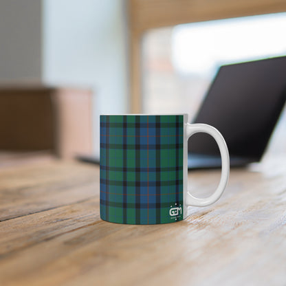 Flower of Scotland Tartan Mug, Scotland