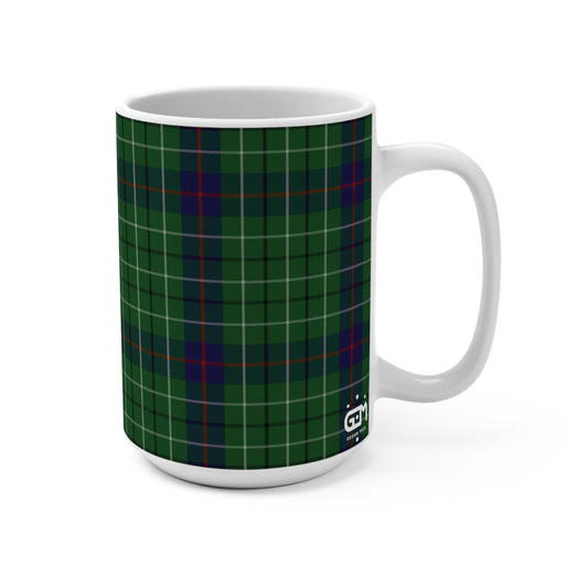 Scottish Tartan Mug 15oz, Duncan Tartan