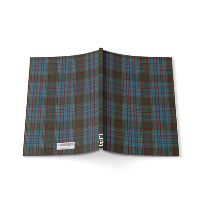 Scottish Tartan Softcover A5 Notebook - Anderson