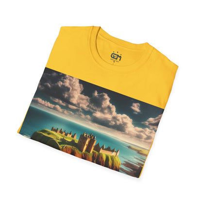 Dunnottar Castle - Stonehaven Softstyle T-Shirt, Unisex Tee, Scottish Landmarks, Various Colours