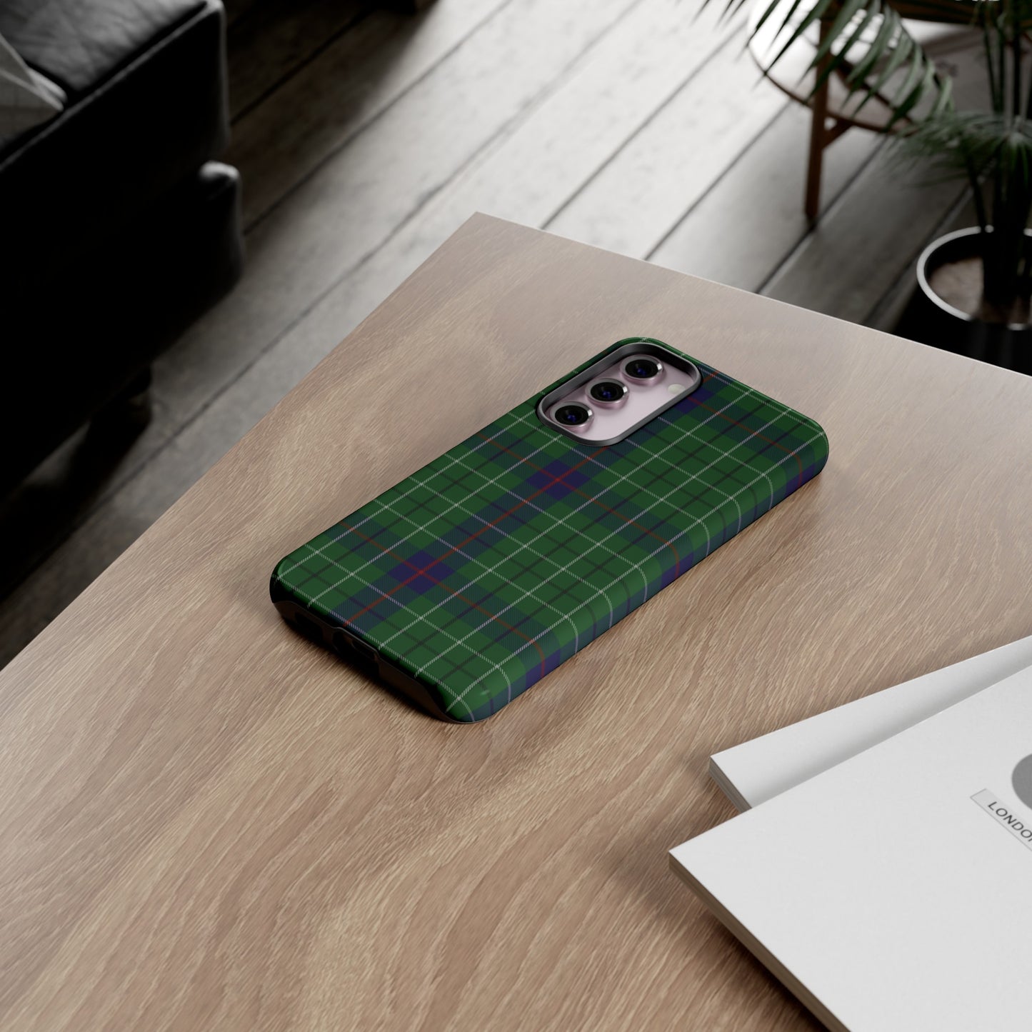 Étui de téléphone à motif tartan écossais - Duncan, divers