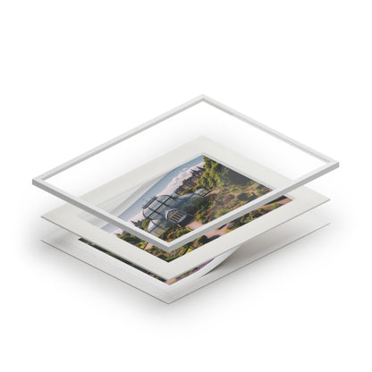 Glasgow's Botanic Gardens Fine Art Print, Scotland Art, Paper Frame, Various Sizes, Horizontal