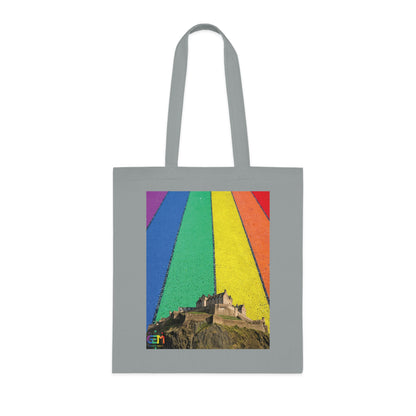 Edinburgh Castle Pride Road Sky Cotton Tote Bag