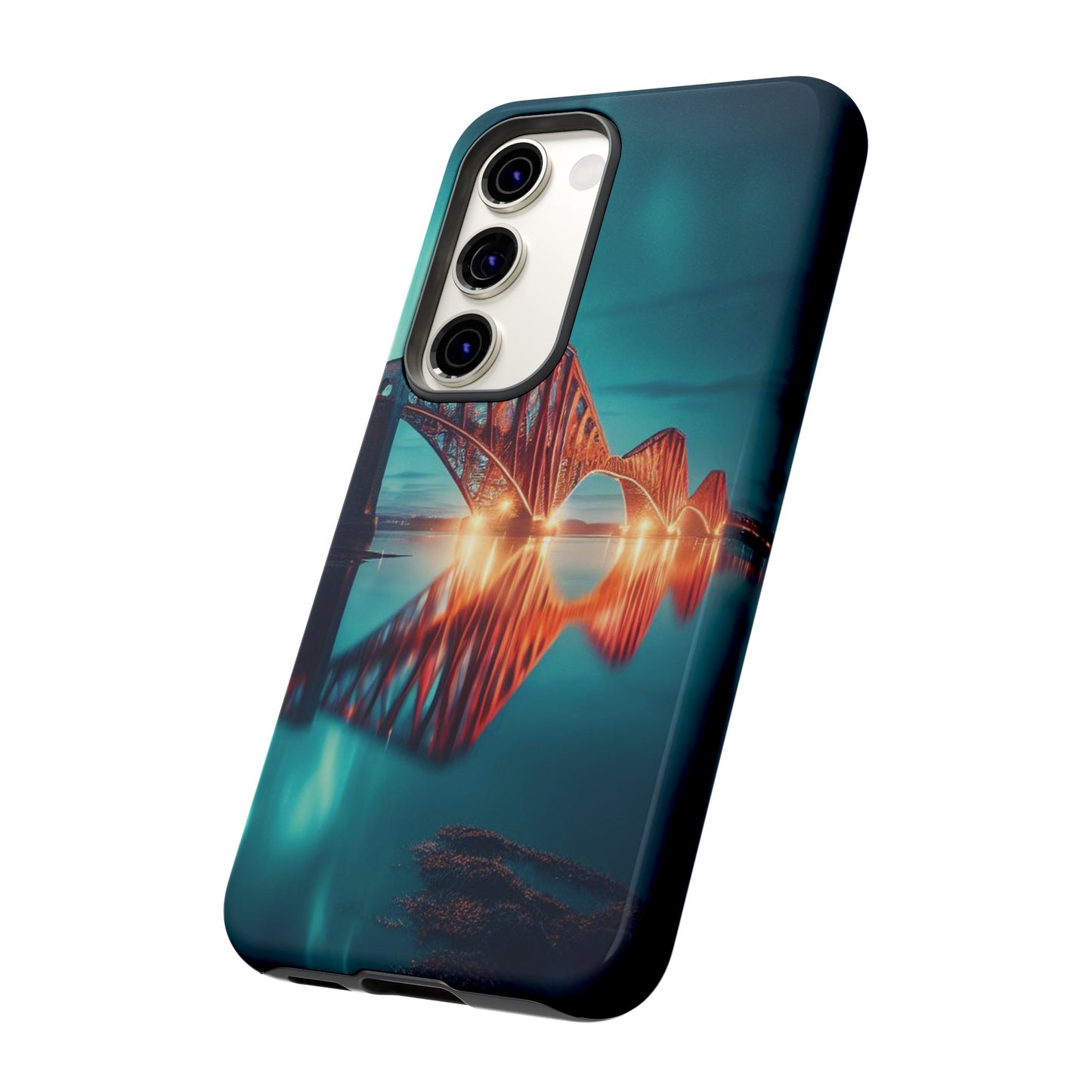 Forth Rail Bridge Art Phone Case, Scotland, Various