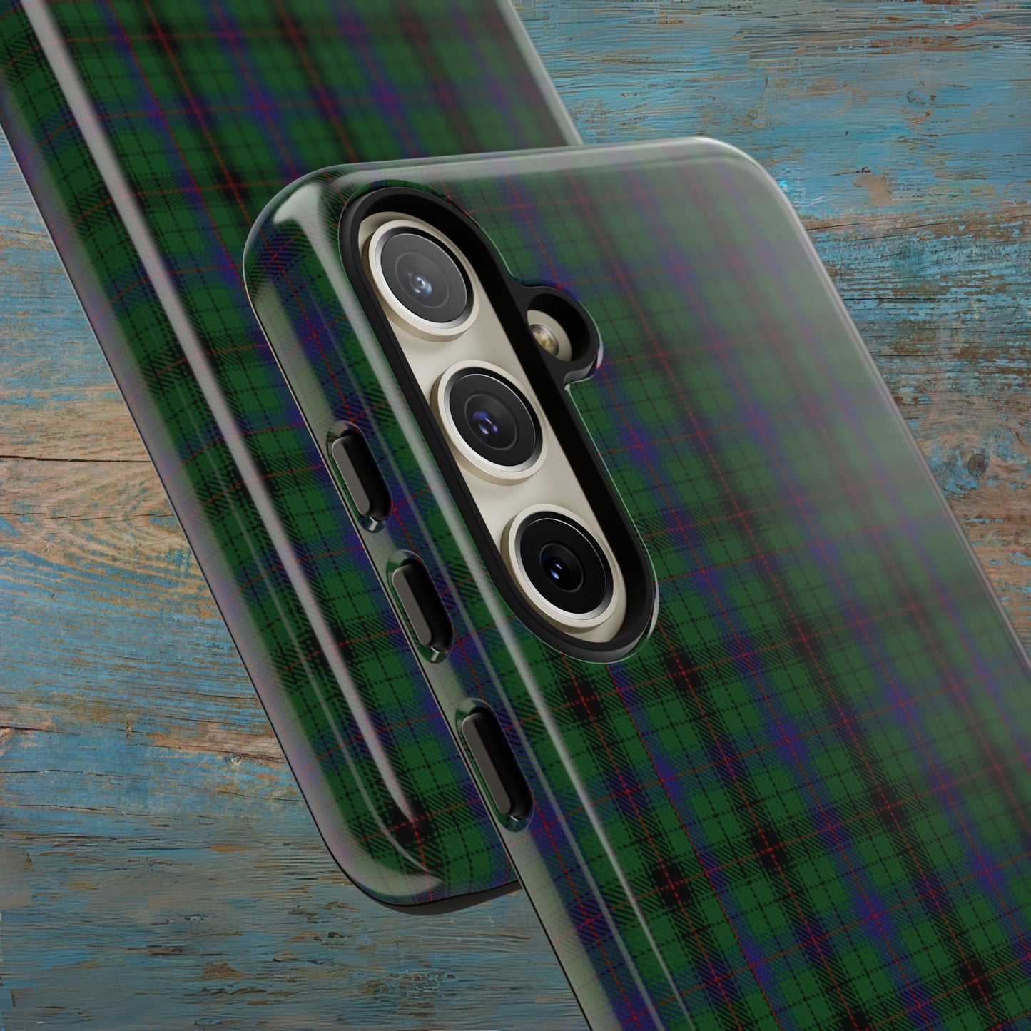 Étui de téléphone à motif tartan écossais - Davidson, Divers