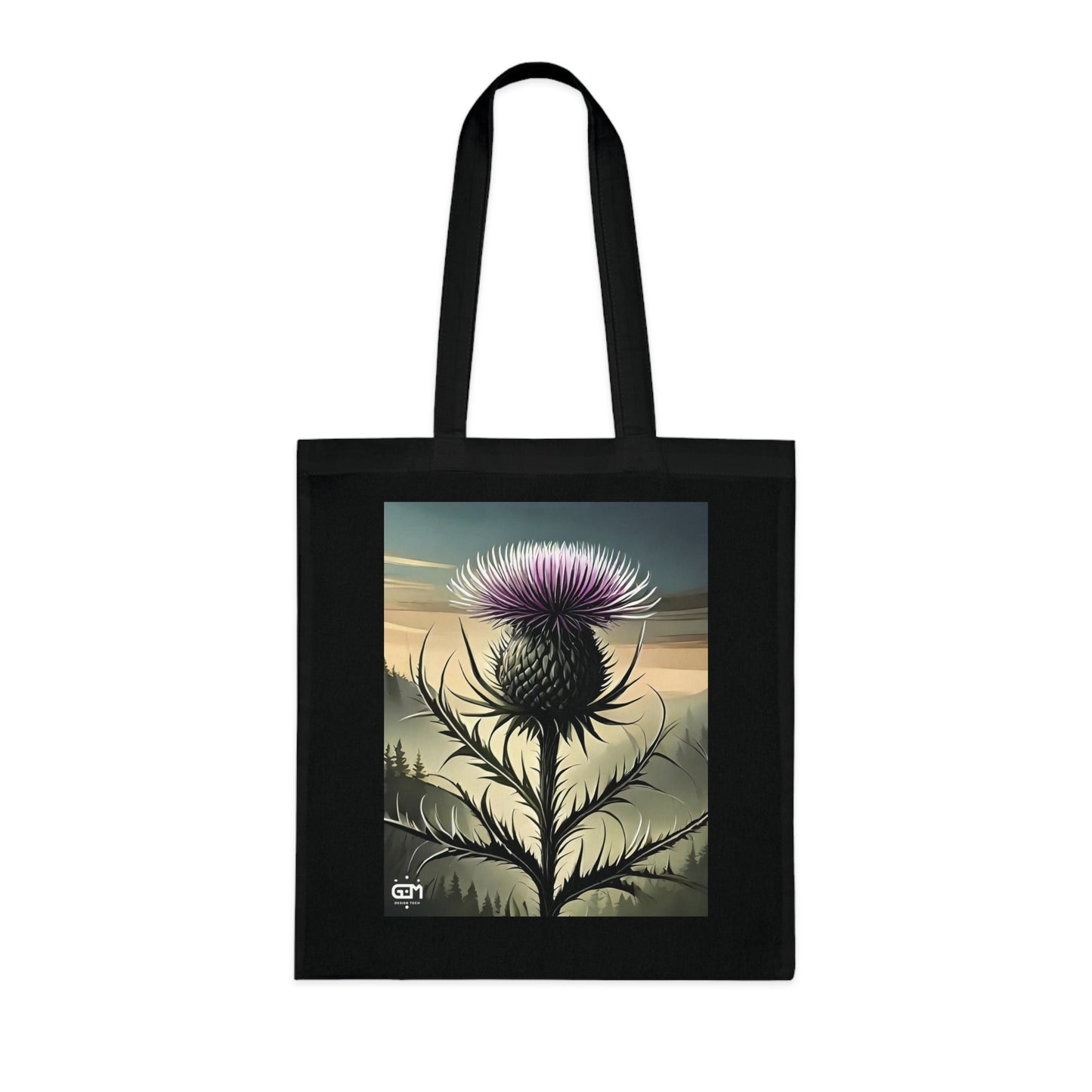 Scottish Nature Coloured Cotton Tote Bag