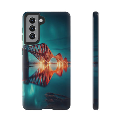 Forth Rail Bridge Art Phone Case, Scotland, Various