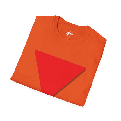 Red Triangle Softstyle Unisex T-Shirt, Various Colours