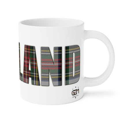 Tasse tartan écossaise – Stewart Dress Tartan, différentes tailles 