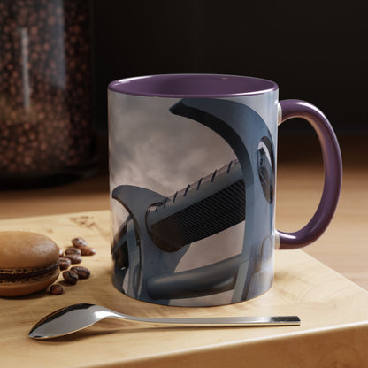 Tasses décoratives « Écosse en gros plan » - Scènes variées (violet)