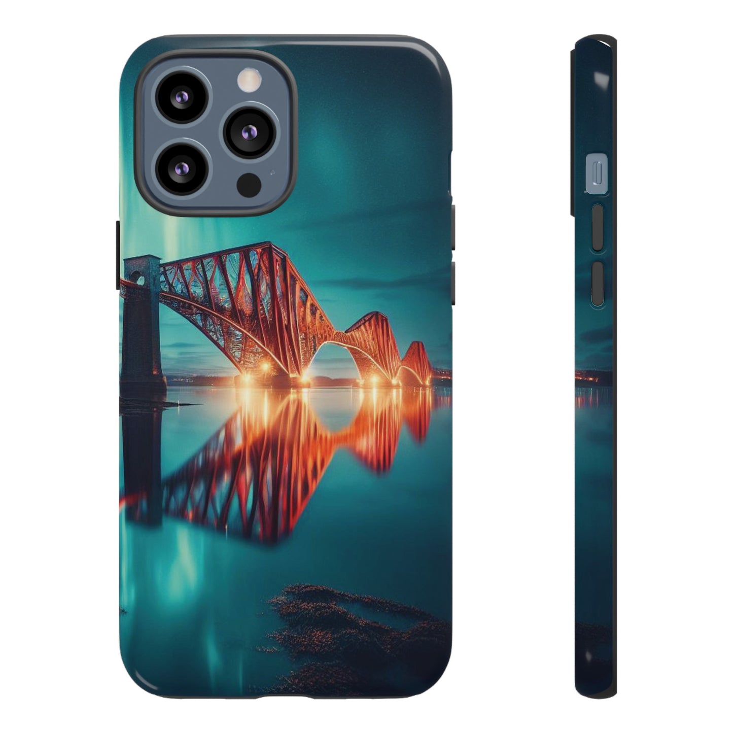 Forth Rail Bridge Art Phone Case, Scotland, Various