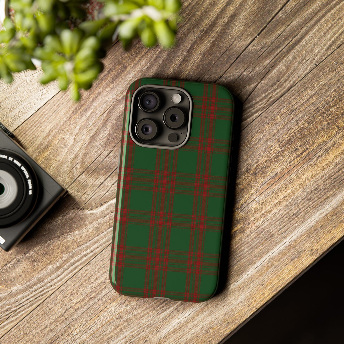 Scottish Tartan Phone Case - Menzies, Various