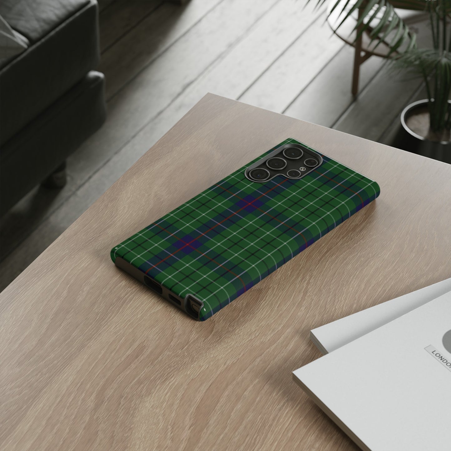 Étui de téléphone à motif tartan écossais - Duncan, divers