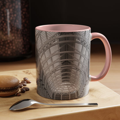 Tasses décoratives Écosse en gros plan - Scènes variées (rose)