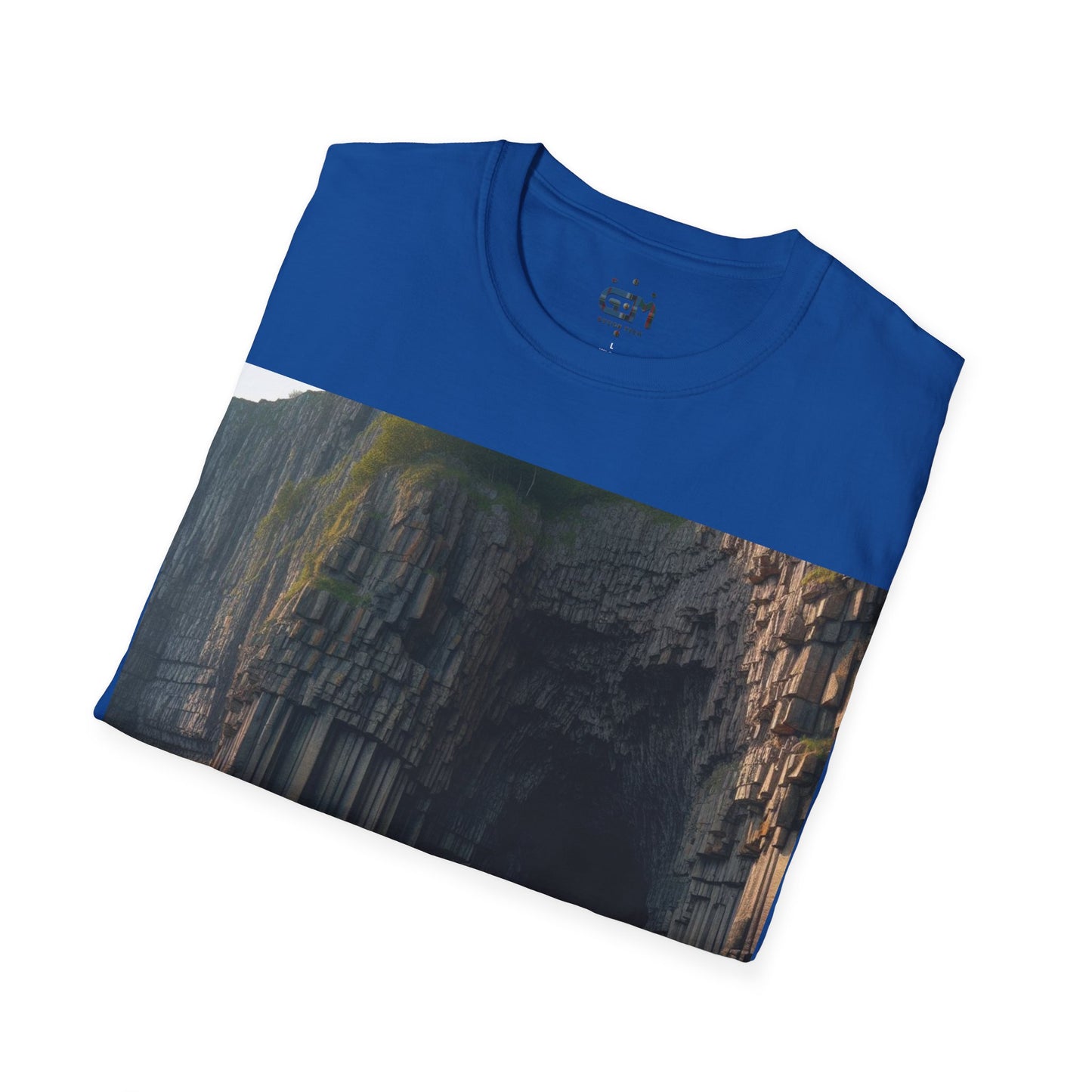 Fingal's Cave - Staffa Softstyle T-Shirt, Unisex Tee, Scottish Landmarks, Various Colours