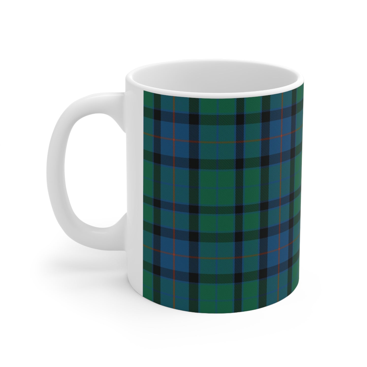 Flower of Scotland Tartan Mug, Scotland