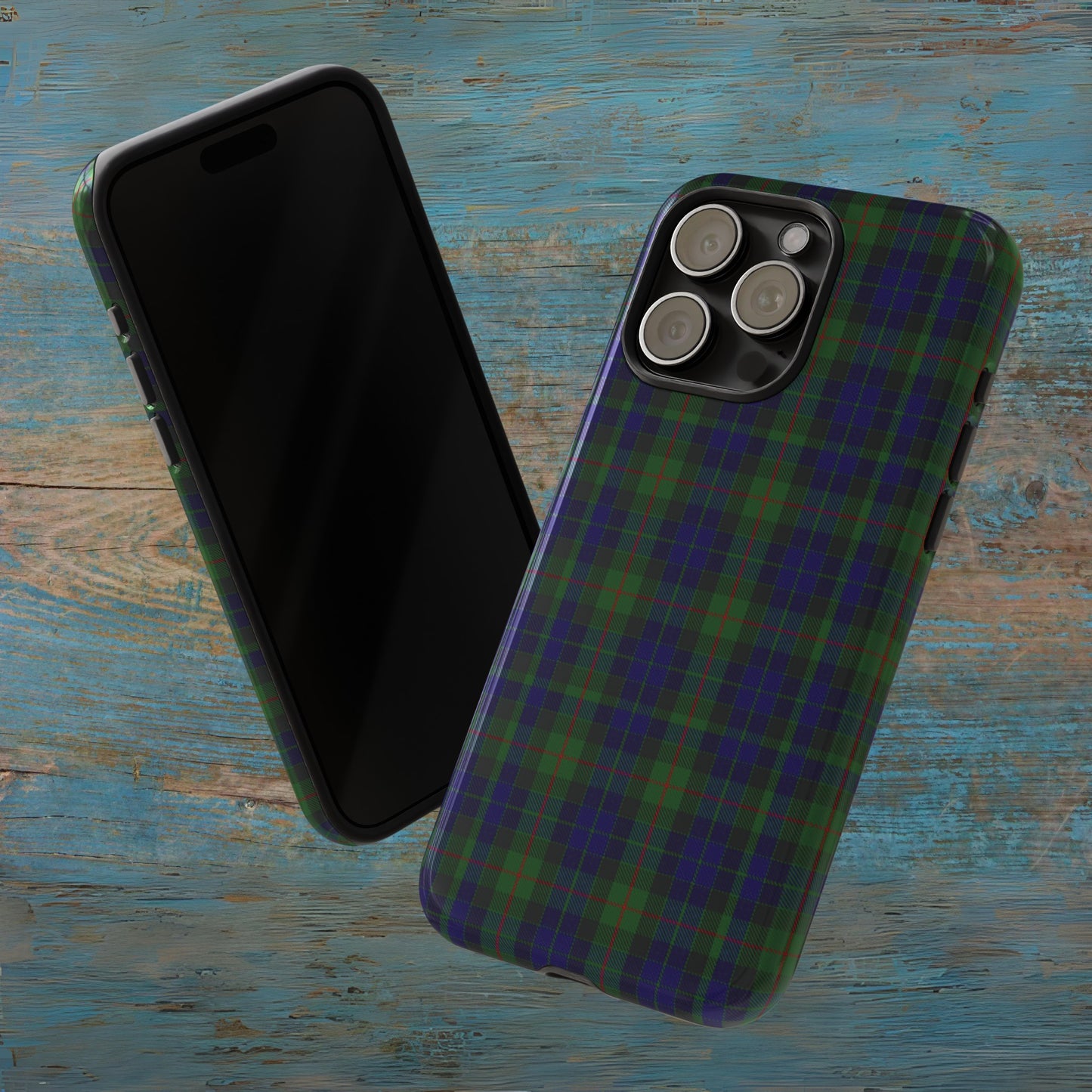 Étui de téléphone à motif tartan écossais - Gunn, divers