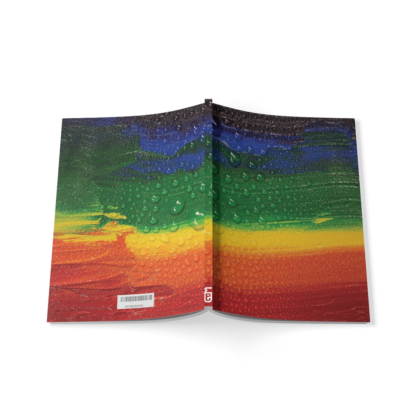 Pride Rain Softcover Notebook, A5