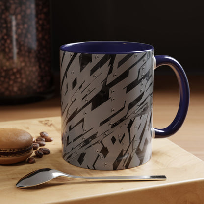 Tasses décoratives Écosse en gros plan - Scènes variées (bleu marine)