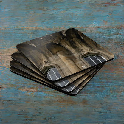 Scotland Up Close Cork Coaster Set - Various Scenes