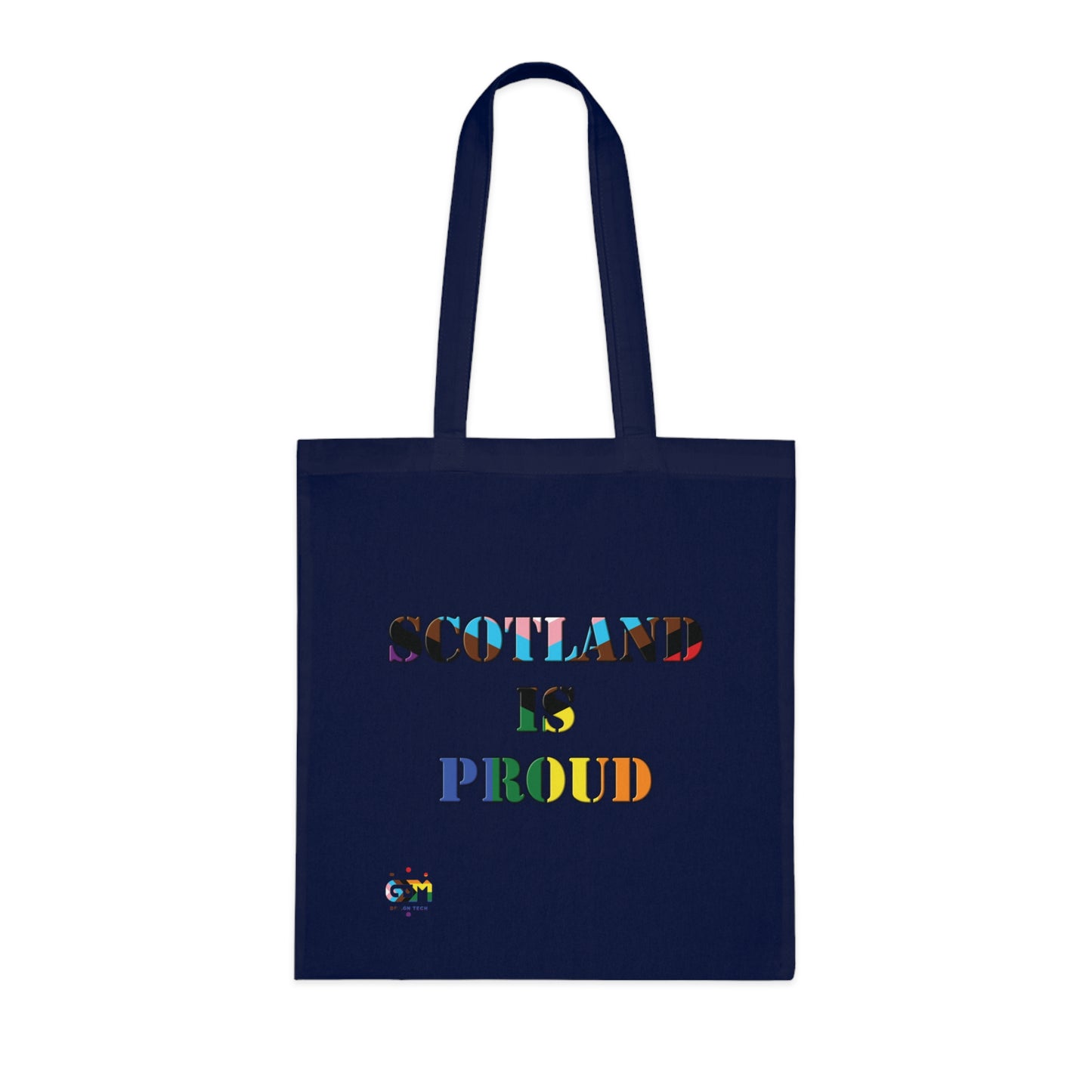 Scotland Pride Progress Map Cotton Tote Bag