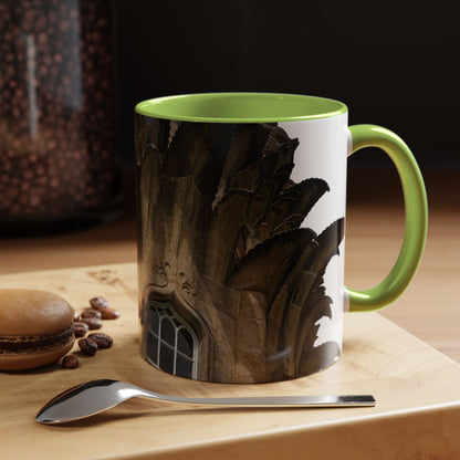 Tasses décoratives Écosse en gros plan - Scènes variées (vert clair)