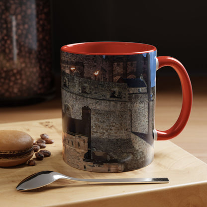 Tasses décoratives Écosse en gros plan - Scènes variées (rouge)