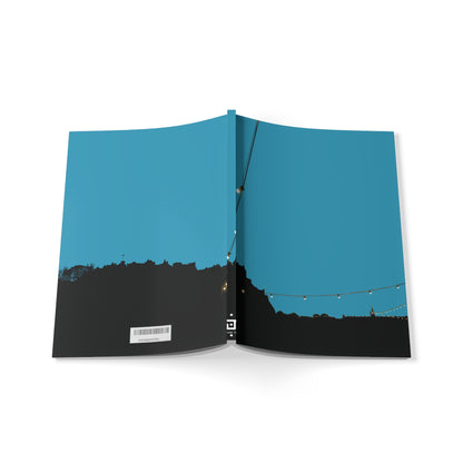 Scotland Art A5 Softcover Notebook - Silhouettes
