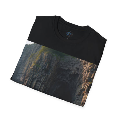 Fingal's Cave - Staffa Softstyle T-Shirt, Unisex Tee, Scottish Landmarks, Various Colours