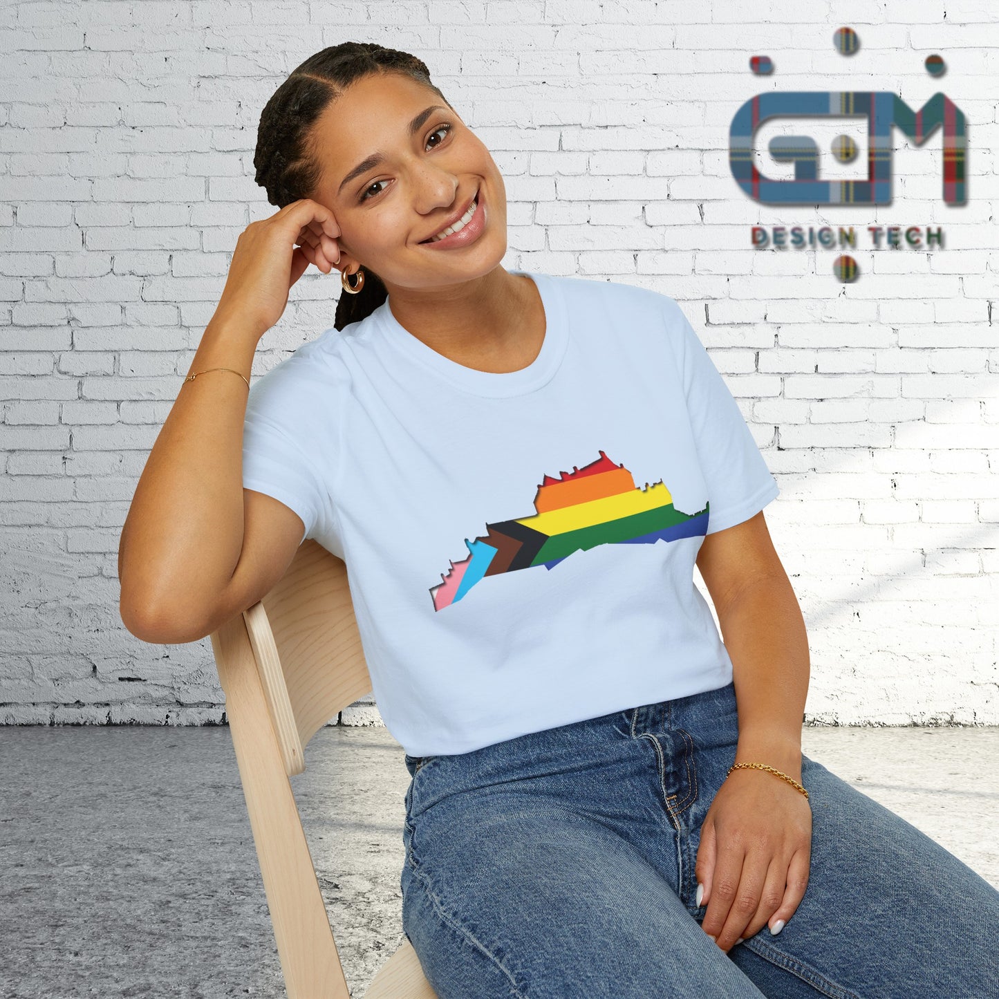 Edinburgh Castle Pride Progress Art Unisex T-Shirt