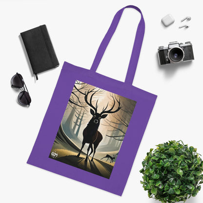 Scottish Nature Coloured Cotton Tote Bag