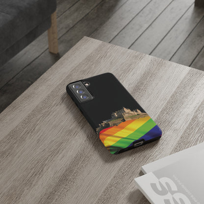 Edinburgh Castle Pride Rockface Phone Case - Flag, Various