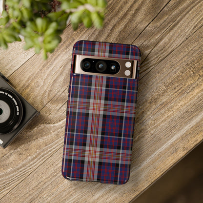 Coque de téléphone à motif tartan écossais - Carnegie, divers