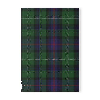 Scottish Tartan Softcover A5 Notebook - Sutherland