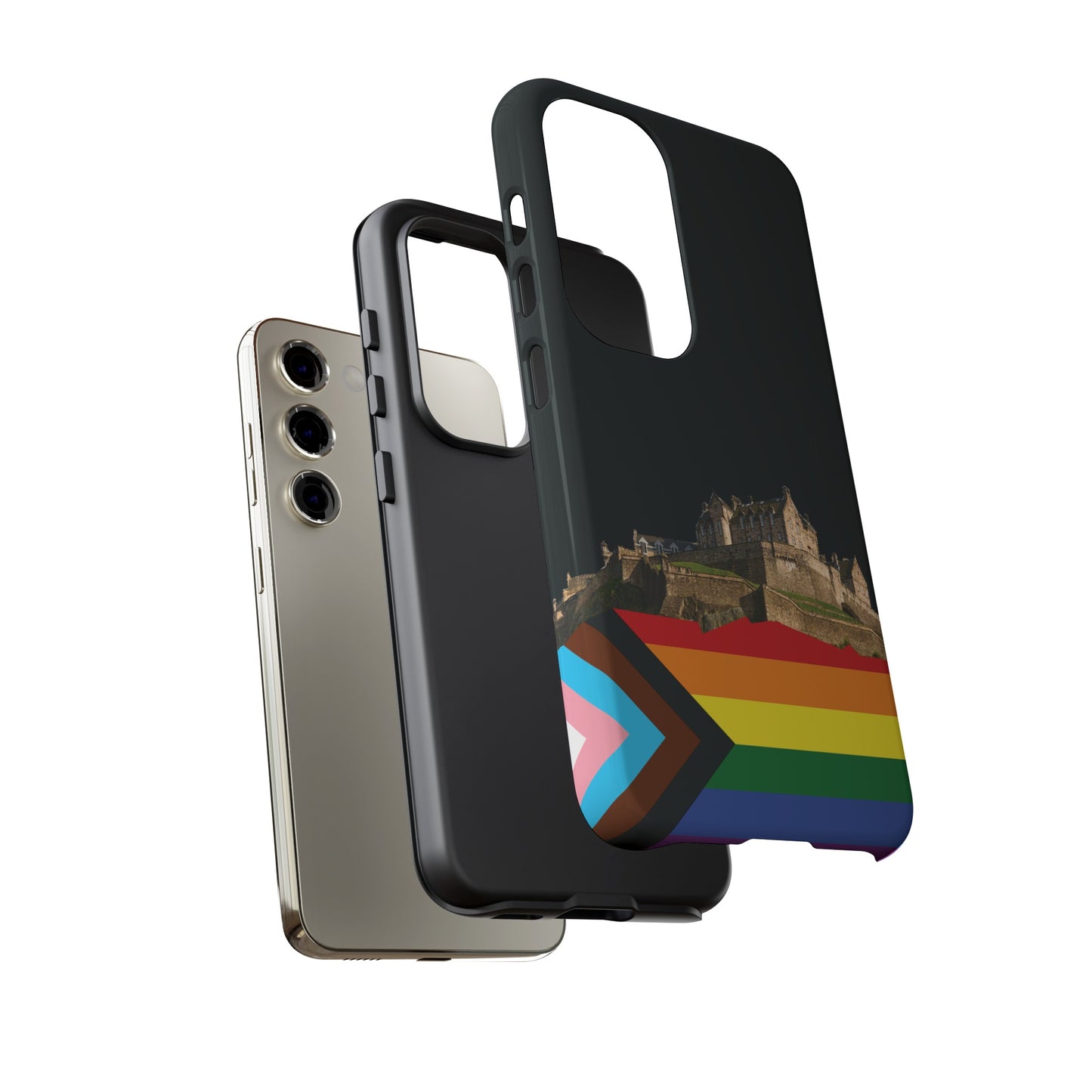 Edinburgh Castle Pride Rockface Phone Case - Progress, Various