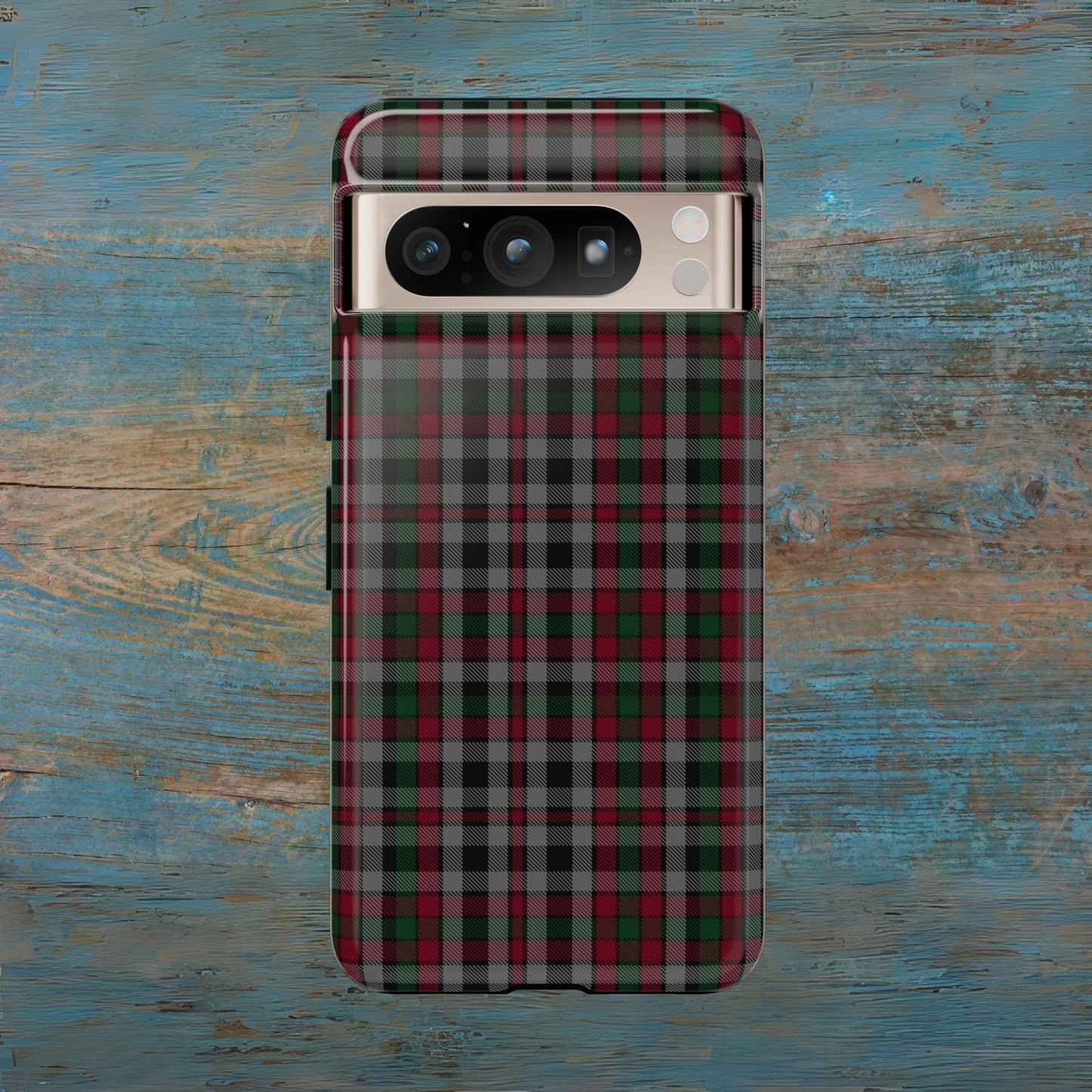 Étui de téléphone à motif tartan écossais - Borthwich, divers