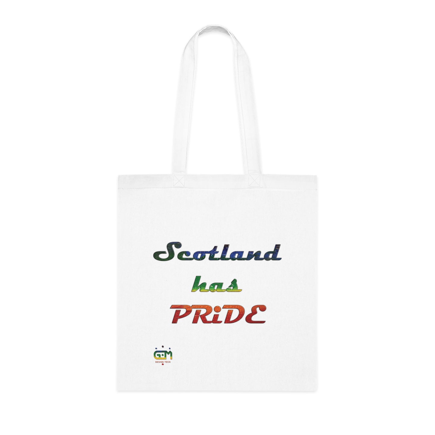 Scotland Pride Rain Clan Map Cotton Tote Bag