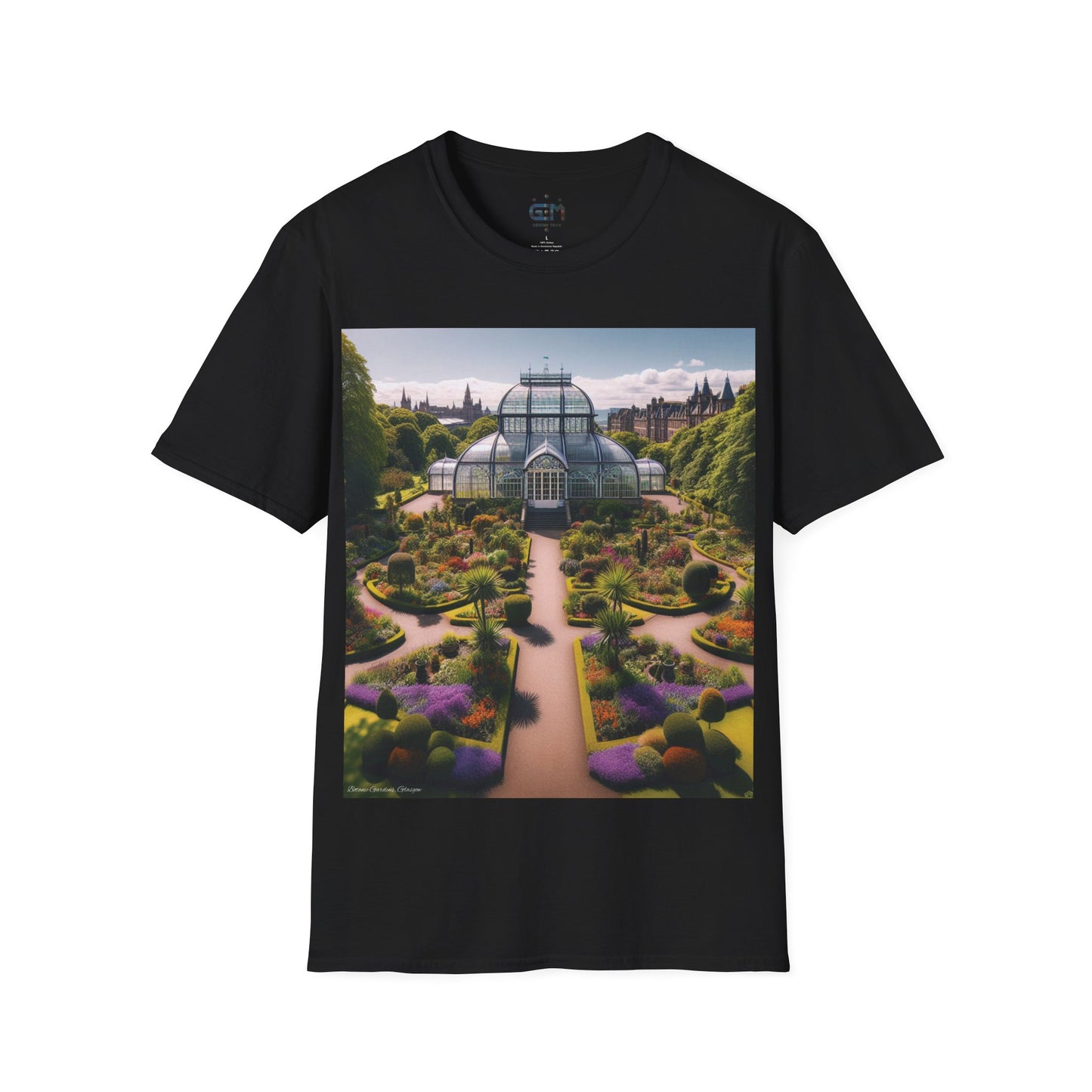 Botanic Gardens Glagsow Softstyle T-Shirt, Unisex Tee, Scottish Landmarks, Various Colours