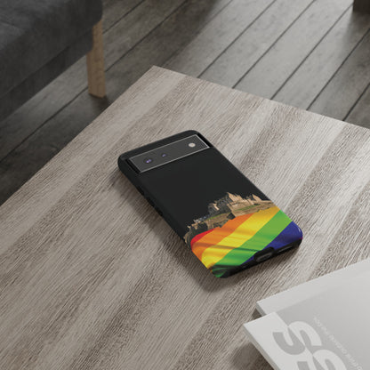 Edinburgh Castle Pride Rockface Phone Case - Flag, Various