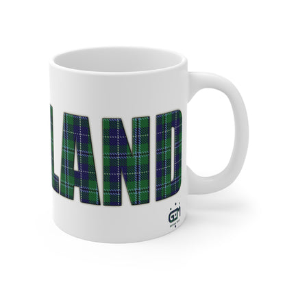 Scotland Tartan Mug - Douglas Tartan, Various Sizes