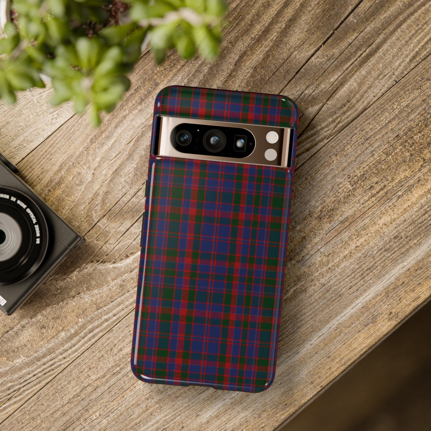 Étui de téléphone à motif tartan écossais - Cumming, Divers